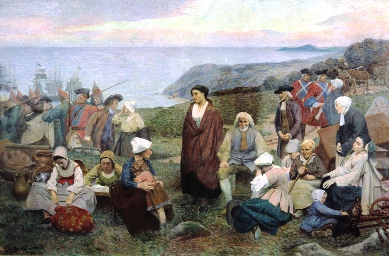 La deportazione degli Acadiani